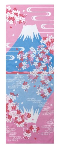 前田染工 大和絵 てぬぐい 逆さ富士 107298