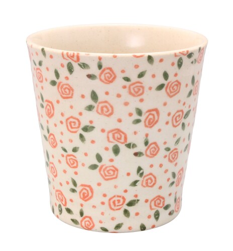 一久(Ichikyu) 美濃焼 陶器 チューハイ プチローズ (赤) 250ml