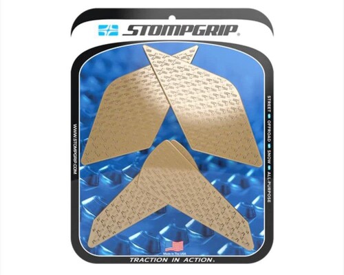 ストンプグリップ(Stompgrip) トラクションパッドタンクキット クリア ICON ZX-4R/ZX-4RR 55-14-0204C