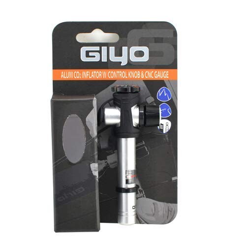 GIYO GC-09C Alum CO2 Inflator with Control Knob and CNC Gauge, ST1787