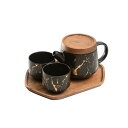 Clapoyis ギフトセット かわいい食器 ティーポット & ティーカップ 2個 セット