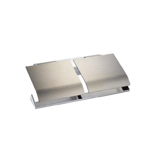 KAWAJUN(カワジュン) 2連ペーパーホルダー クローム＋ヘアライン SC-45W-CT 99898