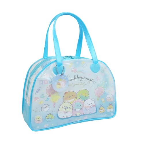 (高波クリエイト) ボストンバッグ キッズ 125191 水色