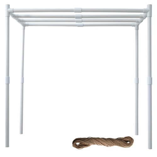 水耕栽培植物トレリス つる類植物に適用（30メートルのロープ付き）