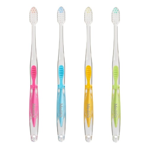 B-189*6メディフィットハブラシ かため 6本組 色おまかせ