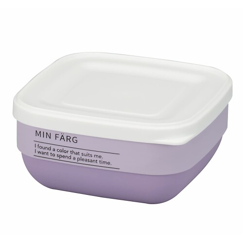 宮本産業 弁当箱 MIN FARG ミンファーリ フードパック パープル 400ml