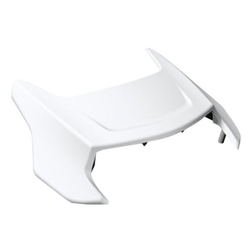 (オージーケーカブト) バイク用 ヘルメットパーツ D20F リアベンチレーション パールホワイト 4290001