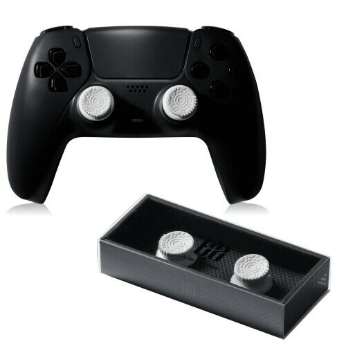 EZ フリーク PS5 PS4 SWITCH プロコン 用 NOEZ FOXX監修 fps コントローラー スティック カバー エイム向上 ホワイト