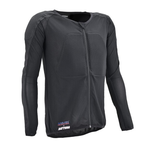 デイトナ(Daytona) バイク プロテクター インナー ウェア 夏 メッシュ CE規格 JMCA推奨 瞬間硬化 耐切創(HPPE)/ストレッチ生地 スリムフィット DP-001 ブラック XLサイズ 37459