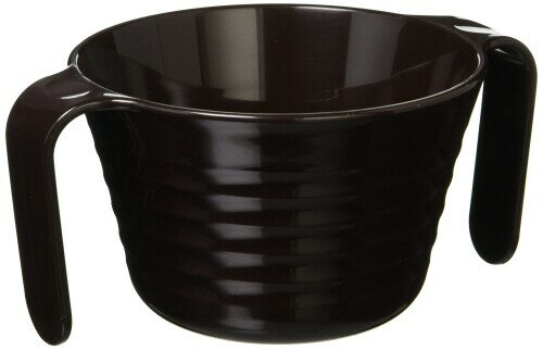 割れにくい ポリプロ食器 両手付 コップ チョコ 8630560