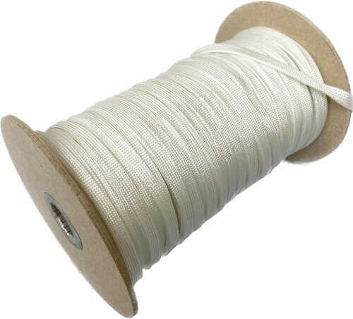 大成製作所(Taisei Mfg Co., Ltd.) 耐熱用 ガラス繊維編組スリーブ 内径6[ファイ] 100M ボビン巻