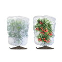 LIANHATA 防虫ネット 2個セット 植物保護カバー メッシュ巾着式 防鳥ネット 虫よけカバー 野菜網 鳥対策 通気性 虫鳥除け網 鉢植え用 野菜栽培 菜園...