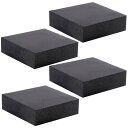 Anopono ゴムブロック 50×50×15mm 防振 防音 滑り止め 家具・家電の振動吸収&高さ調整 緩衝材 キズ防止 保護マット 耐荷重 4個セット(3)