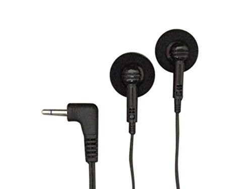 2.5Φモノラルインナーイヤホン 1m L型 両耳用