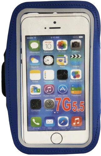 Be Active(ビーアクティブ) スリムランニングポーチ ブルー BA-0064