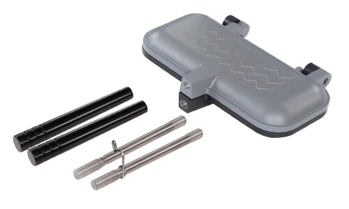 FULTAC 3811 取っ手着脱式 ホットパン ホットサンド グリルパン 直火対応 キャンプ コンパクト収納 約W15.5×D3×H29cm