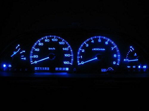 SILVIA(シルビア) / 180SX メーター用超拡散LEDセット (カラー)ラグジーブルー S13-LB