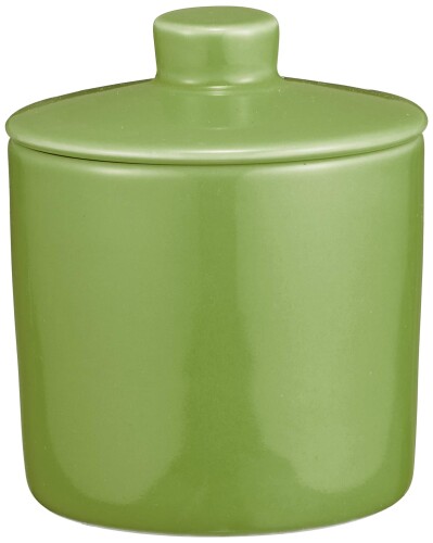 西海陶器(Saikaitoki) 波佐見焼 Common コモン シュガーポット グリーン 容量約100ml 電子レンジ 食洗器対応 18298