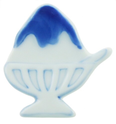 有田焼 伯父山窯 箸置 かき氷 ブルーハワイ 465519