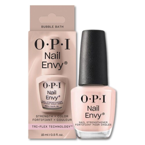 OPI(オーピーアイ) 爪強化剤 美爪 ピンク 15mL (ネイルエンビーαカラー NT222) 育爪 ネイルケア 補強 ..