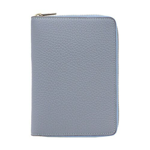 ブレイリオ システム手帳 ミニ 6 モルビド 15 mm ラウンド スカイ グレー ガーデニア 752 74