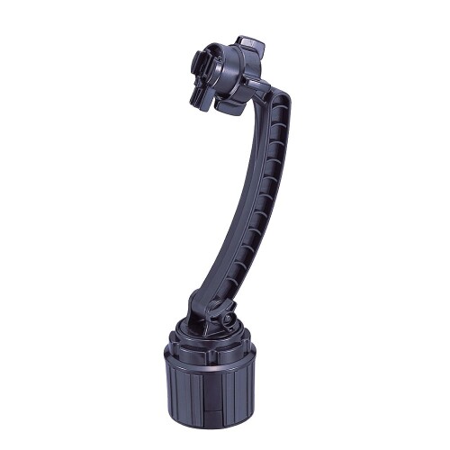 カーメイト 車用 スマホホルダー MO・ELE ベース カップホルダー用 L ブラック ME22