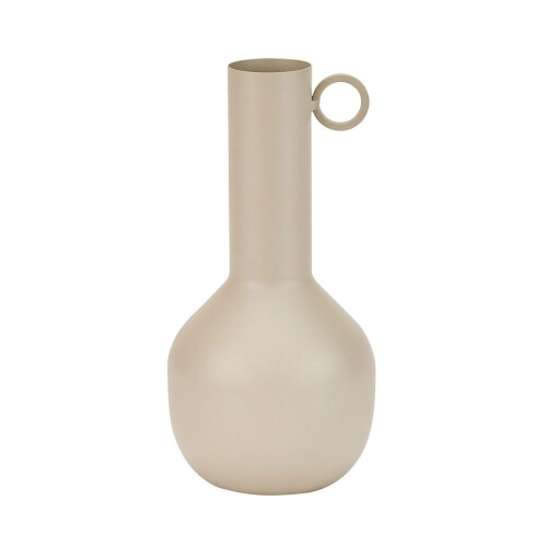 花瓶 ベース インテリア ディスプレイ 東京堂(Tokyodo) シュクレ アン #013マットベージュ 口径Φ4.5×H2..