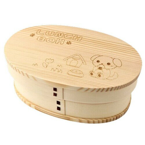 j-kitchens 調湿効果 機能付き 木製 弁当箱17.5cm × 11.3cm × 6.3cm 500ml ウレタン塗/ナチュラル 白系 Current model