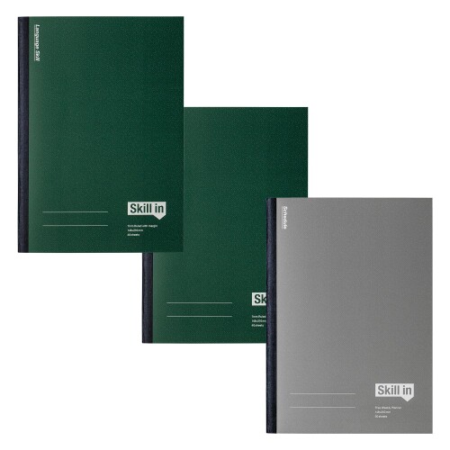 アピカ ノート スキルイン 社会人学び直し用ノート A5 ランゲージ 2冊束 スケジュール 1冊セット CFSA5..