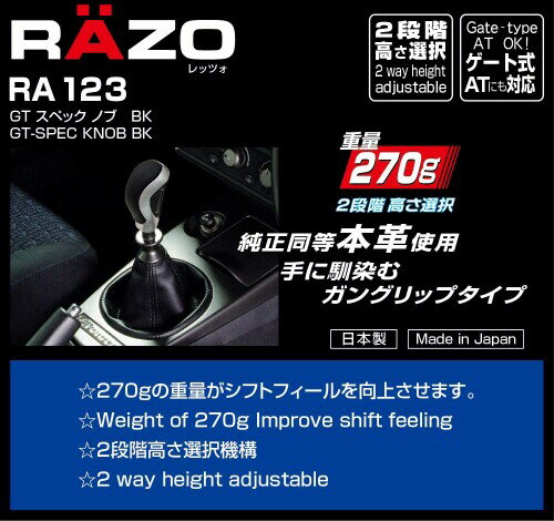 �����ᥤ��(CARMATE) �ޥ˥奢���ѥΥ� RAZO GT SPEC�Υ� RA123