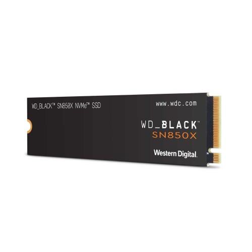 Western Digital ウエスタンデジタル WD BLACK M.2 SSD 内蔵 1TB NVMe PCIe Gen4 x4 (読取り最大 7300MB/s 書込み最大 6300MB/s) ゲーミング PC メーカー保証5年 WDS100T2X0E-EC SN850X