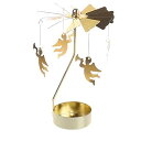 JK Home キャンドルホルダー オシャレ 回転式 ロマンチック リラックス 癒し 雰囲気 誕生日 母の日 お返し プレゼント ギフト ホワイトデー 写真小道...