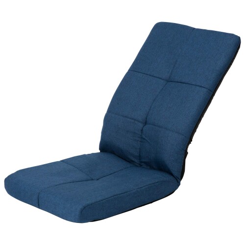 武田コーポレーション ブルー 46×55×65cm コンパクトになるハイバック座椅子 K0-OH46BL