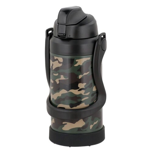 ベストコ ダブルステンレス スポーツジャグ 1.8L カーキ NQ-0141 カモフラージュパターン