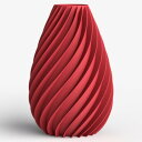 F.r.A.g.M.e.n.T Products フラワーベース 花瓶 おしゃれ ドライフラワー (ベリーレッド, Lisianthus Vase)