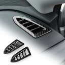 KUNGKIC スバル クロストレック 3代目 2022-2025 GU系専用 ダッシュボード エアコンベント 吹出し口ステッカー ガーニッシュ カスタム カバ...