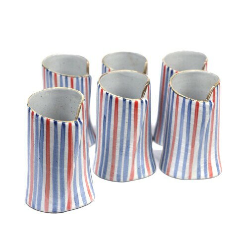 キャッスルエンタープライズ 職人が手書きで書いたテーブルに丁度いいサイズの 6個セット