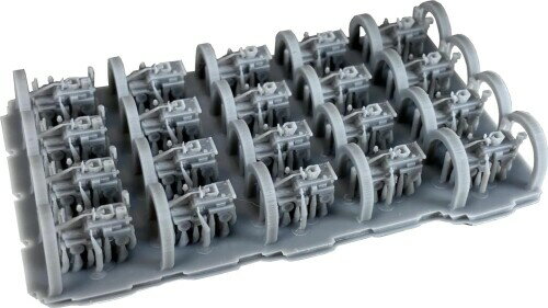 ファイヤースターター 1/700 現用 アメリカ クーガー MRAP 4x4セット 3Dプリンター製キット FS-MUS8