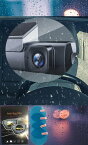 超親水フィルム 4pcs ドラレコのカメラ デジタタルインナーミラー適用 カメラ映像良好 雨天 親水性バッチリ 超撥水 水滴 乱反射軽減 鮮明な映像 録画 貼り付け簡単 雨中運転 車用 4枚入