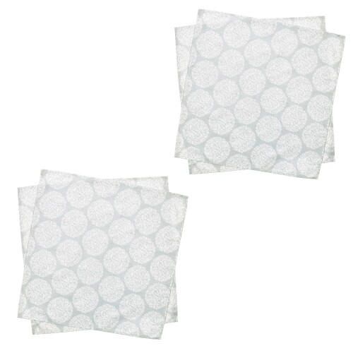 スタイルデコール(STYLE Decor) テーブルナプキン/トーション 4枚セット フルール 布巾 ふきん ナフキン カラーナプキン 厚手 食器拭き W5101602