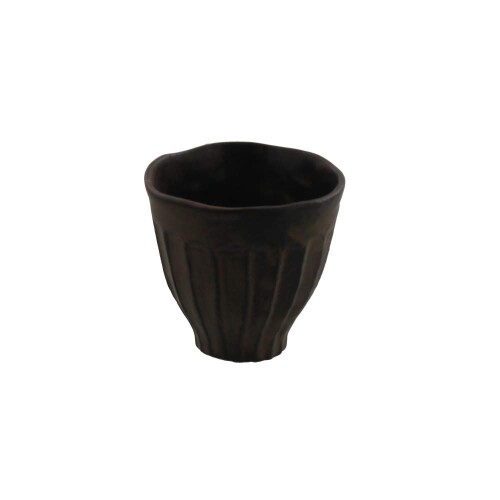 テーブルウェアイースト 湯呑み 190cc 鉄金 和のしのぎカップ 和食器