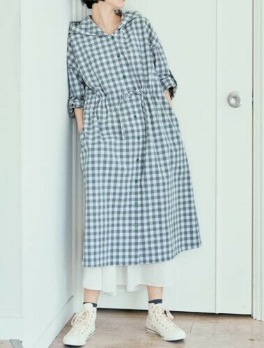 Sewing Pattern Studio 縫い代付き型紙・パターン フード付きコート MサイズSB-0039