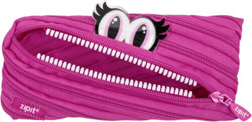 ZIPIT ZP カートゥーンモンスター ピンク サイズ：約W22 D2 H9 ZP295