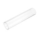 DMiotech 9.6"の透明な硬質プラスチックパイプ 37.6mm(1 1/2")x 40mmのポリカーボネートチューブ ラウンドチューブ 照明用 水道用