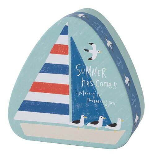 ヘッズ ギフトボックス 17×8.5×17cm M ヨット 4個 カラフルサマー貼箱 HEADS SUC-HBM