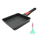 RANXINGST 卵焼き フライパン 玉子焼き器 IH・ガス火 対応 16*19cm玉子焼き 取っ手のとれる オーブン&食洗機対応 お手入れやすい PFOA ...