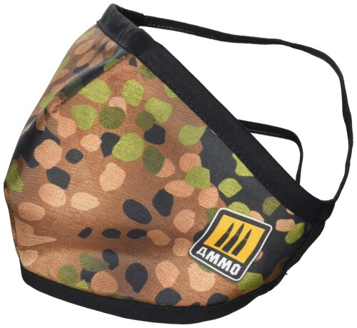 アモ ファッションマスク エンドウ豆パターン迷彩 AMO-8067