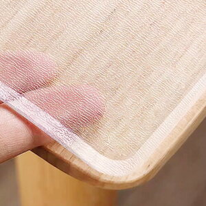 Brodio テーブルクロス 透明マットエンボス加工 テーブル 耐熱 半透明 ビニール 厚さ1.5mm PVC 縮みなし 防水 汚れ防止 撥水加工 テーブルカバー 防油 耐久 カット可能 食卓マット 健康材質