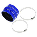 X AUTOHAUX 1セット 内径102mm 長さ76mm ハンプシリコンホース シリコンクッションホース シリコンホース 4層強化 燃料ホース 耐熱ホース ...