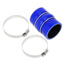 X AUTOHAUX 1セット 内径51mm 長さ76mm ハンプシリコンホース シリコンクッションホース シリコンホース 4層強化 燃料ホース 耐熱ホース イ...